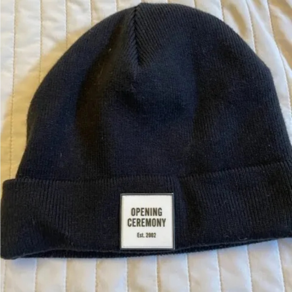 Opening ceremony skull cap wool beanie one size fits most
